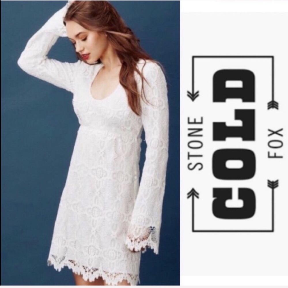 🆕 Stone Cold Fox Billi Lace Dress in white